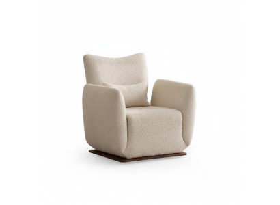 Fauteuil design lounge club rembourré de luxe