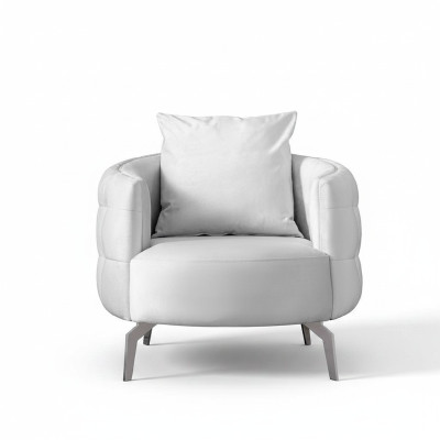 Fauteuil en tissu rembourré pour salon, siège de luxe, coloré, moderne, neuf
