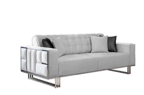 Canapé 3 places design canapés rembourrés assise design trois places moderne tissu meubles nouveau