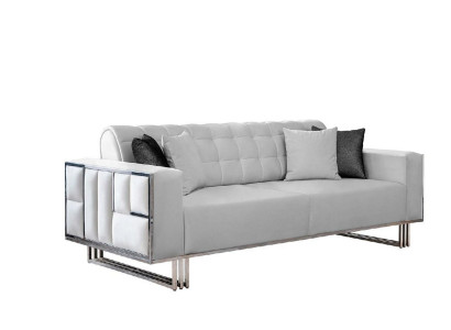 Canapé 3 places design canapés rembourrés assise design trois places moderne tissu meubles nouveau