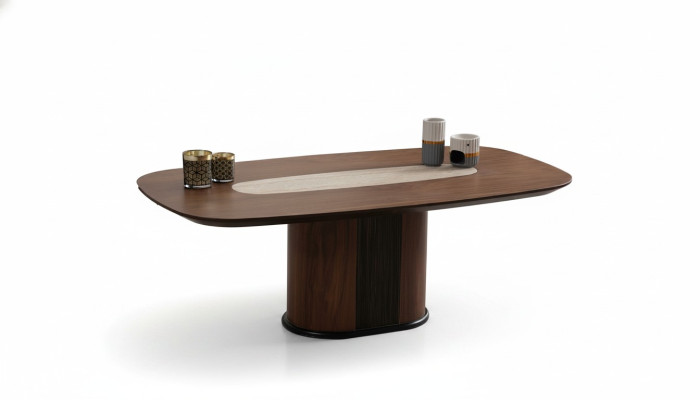 Table à manger moderne de luxe table de cuisine table rectangulaire