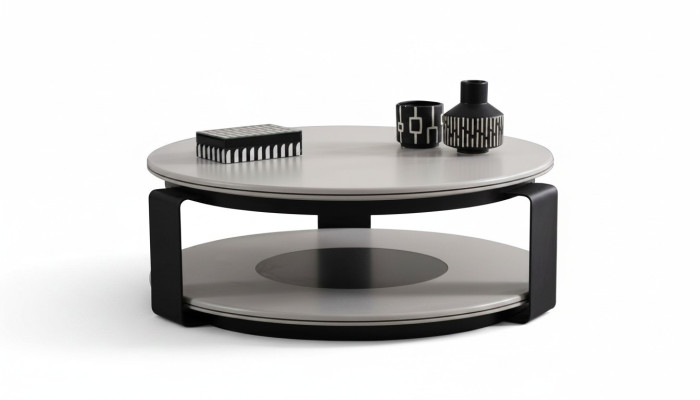 Table basse moderne en bois avec métal pour votre nouveau salon