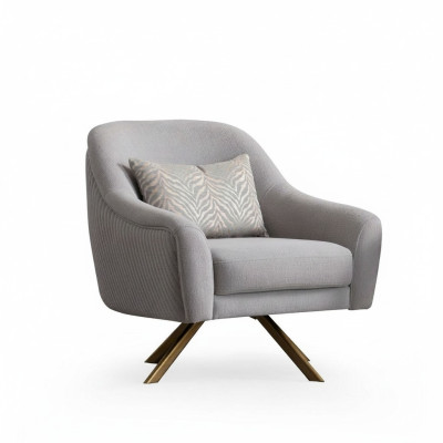 Fauteuil moderne en bois design 1 place moderne rembourré