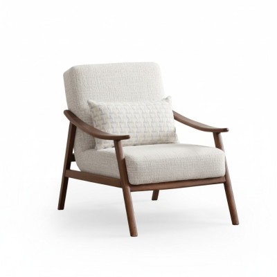 Fauteuil moderne en tissu de luxe design meubles rembourrés salon
