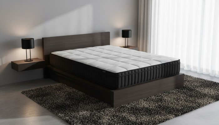 Matelas en mousse taille King Matelas orthopédique Matelas pour lit 35cm 100x200cm