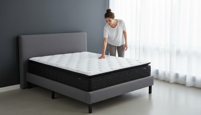 Matelas orthopédique king size 35cm 100x200cm en mousse