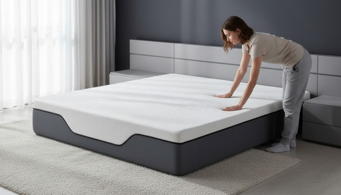 Matelas en mousse taille King Matelas orthopédique Matelas pour lit 35cm 90x190cm