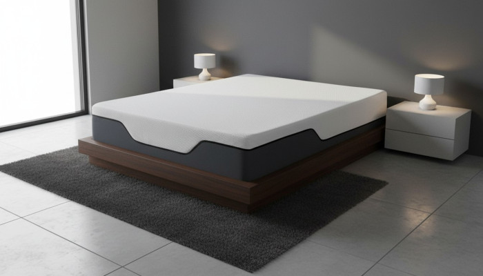 Matelas en mousse taille King Matelas orthopédique Matelas pour lit 35cm 90x190cm
