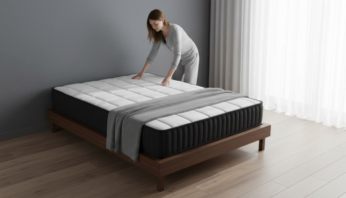 Matelas à ressorts ensachés Matelas en mousse froide Matelas 90x190 Matelas confort