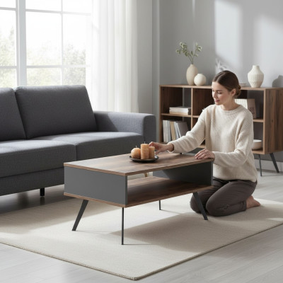 Table basse Table Tables de café Table d'appoint Meubles Tables Tables en bois