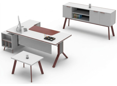 Jeu de bureau table d'appoint table mobile 3 pièces