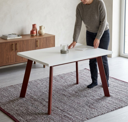 Table basse Table d'appoint Table en bois Meubles en bois Bureau 70x50