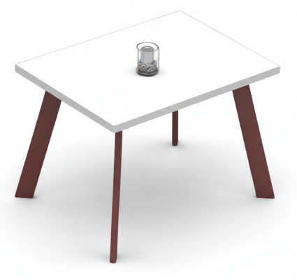 Table basse Table d'appoint Table en bois Meubles en bois Bureau 70x50