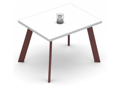 Table basse Table d'appoint Table en bois Meubles en bois Bureau 70x50