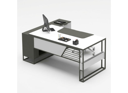 Bureau d'angle table de chef table multifonctionnelle