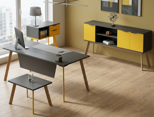 Ensemble de bureau meuble table table basse décoration complète