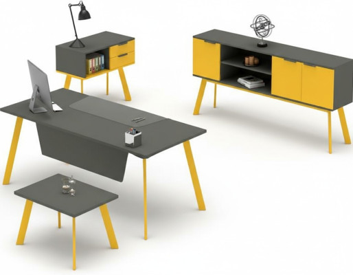 Ensemble de bureau meuble table table basse décoration complète