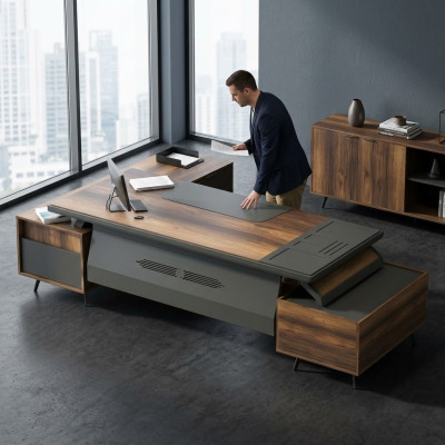 Bureau d'angle Bureau Meubles Bureau d'angle Bureau directionnel
