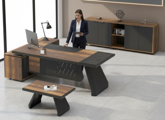 Ensemble de meubles de bureau 3 pièces