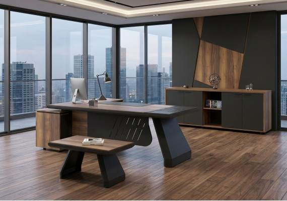 Ensemble de meubles de bureau 3 pièces