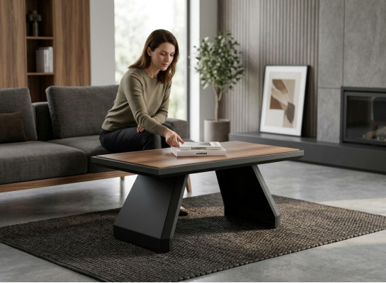 Table basse en bois