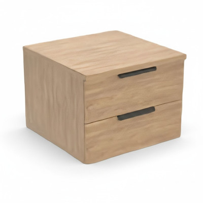 Armoire murale avec 2 tiroirs étagère murale armoire suspendue Beige