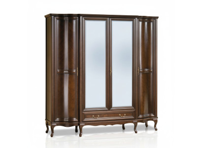 Spiegelschrank Kleiderschrank Schlafzimmerschrank Wäscheschrank Kleiderkasten