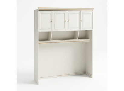 Schrank Element Kleiderschrank mit Nische für Hocker Begehbarer Schränke