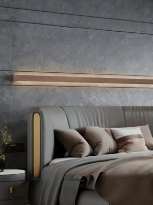Lit rond gris-beige exclusif au design moderne pour la chambre