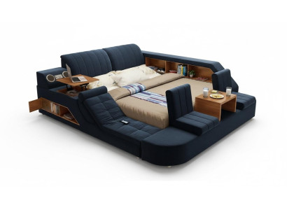 Lit multifonctionnel moderne avec un design confortable