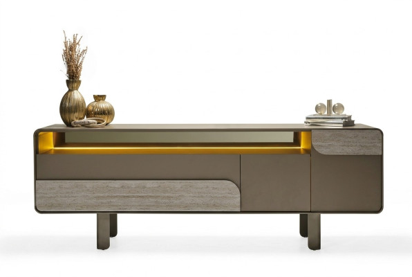 Console beige élégante
