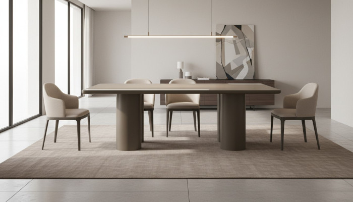 Table à manger moderne et élégante