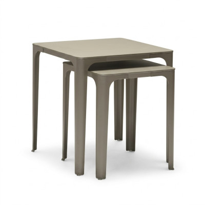 Table en bois moderne et élégant beige