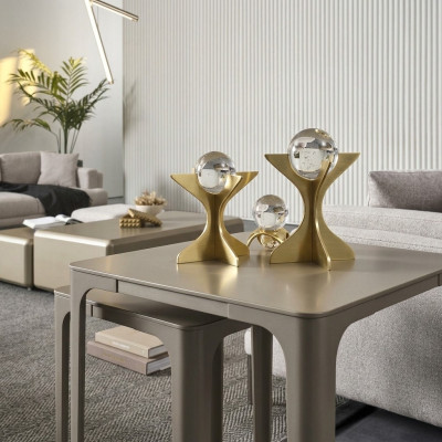 Mobilier de télévision moderne beige