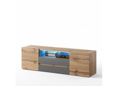 Medienkonsole TV-Lowboard Fernsehtisch Sideboard TV-Möbel RTV