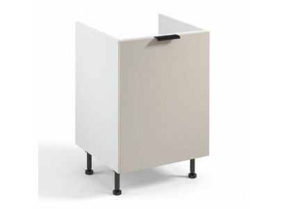 Armoire de cuisine mobile blanche