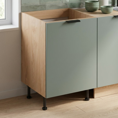 Armoire de cuisine modulaire avec panneau avant
