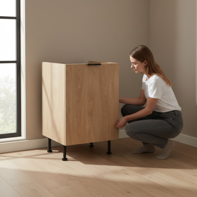 Armoire de cuisine mobile