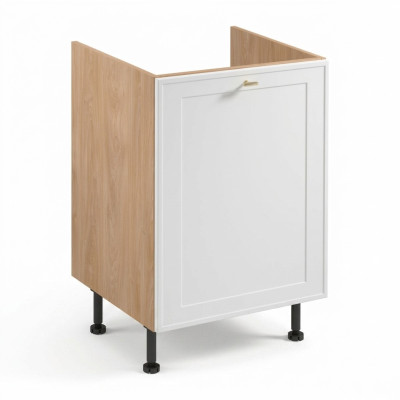 Robinet de cuisine mobile beige et blanc