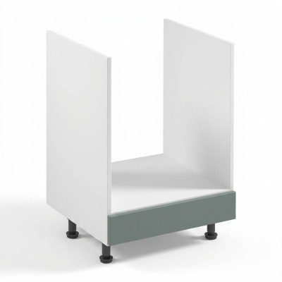 Table de cuisine mobile avec tiroir sous la plaque de cuisson