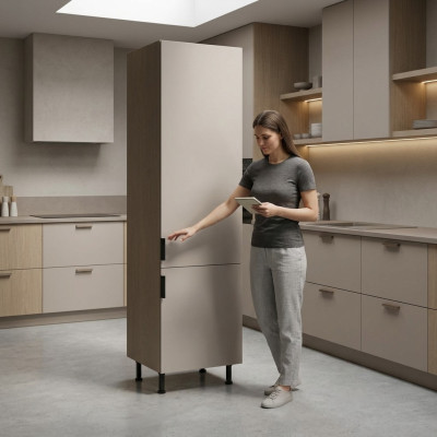 Réfrigérateur encastré pour appareils électroménagers
