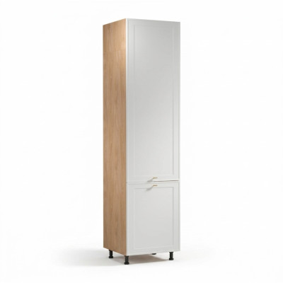 Armoire de réfrigérateur intégrée Modulo, armoire haute, meuble de cuisine