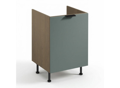 Meuble avec pieds en bois