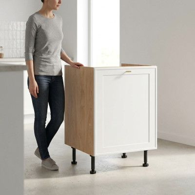 Système de gestion des déchets pour armoire à portes coulissantes