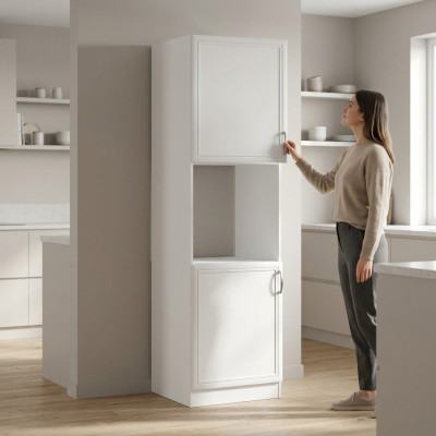 Armoire de cuisine avec four encastré