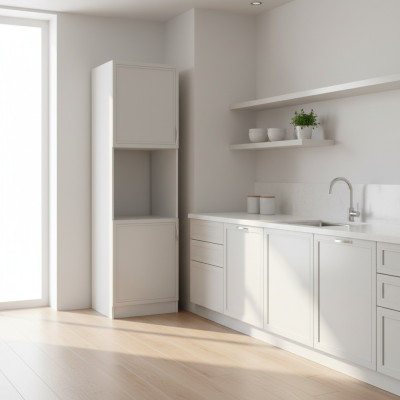 Armoire de cuisine avec four encastré