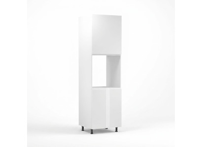 Armoire haute adaptée au four, armoire encastrable, niche pour four, brillante