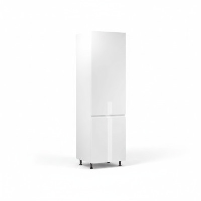 Armoire réfrigérée intégrée, armoire de cuisine blanche