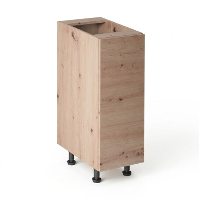 Armoire de cuisine mobile beige