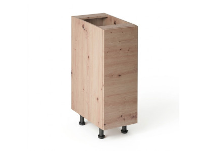 Armoire de cuisine mobile beige